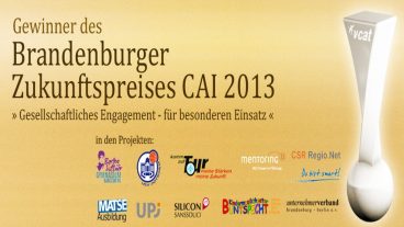 VCAT Consulting gewinnt Brandenburger Zukunftspreis CAI 2013