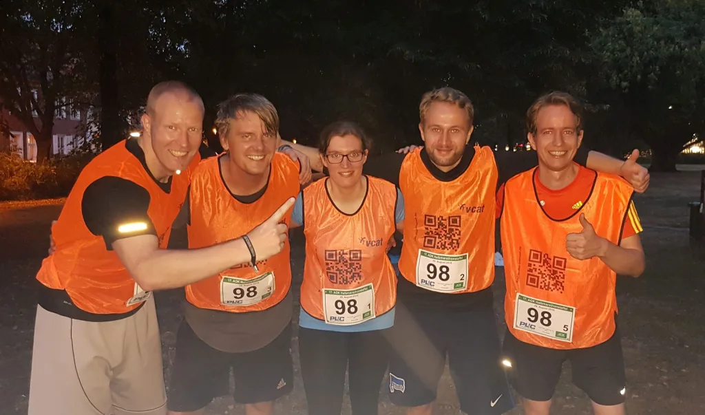 VCAT Team bei 17. Potsdamer AOK-Halbmarathonstaffel