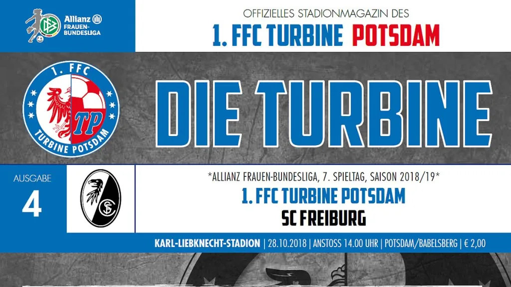 1. FFC Turbine Potsdam und die VCAT Consulting GmbH – ein starkes Team