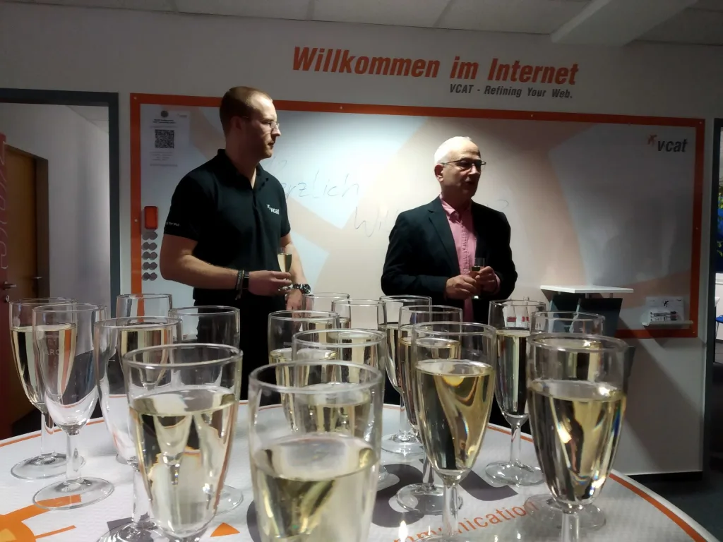 Neujahrsempfang der TGZP bei VCAT Consulting GmbH