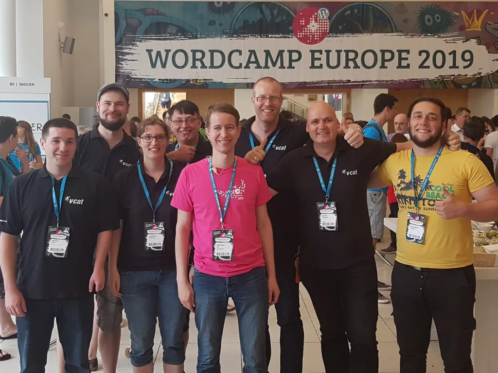 VCAT auf dem WordCamp Europe 2019