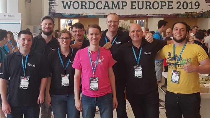 Das VCAT Team beim WordCamp 2019