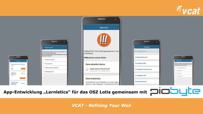 OSZ Lotis bringt E-Learning App „Lernletics“ auf den Markt