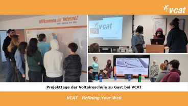 Projekttage der Voltaireschule zu Gast bei VCAT