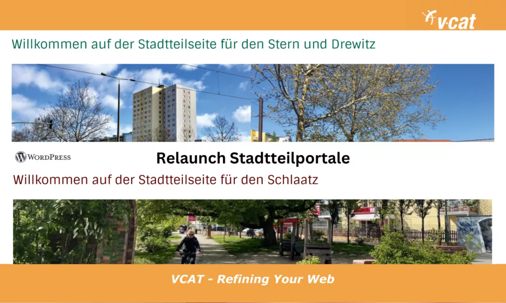VCAT modernisiert Stadtteilportale