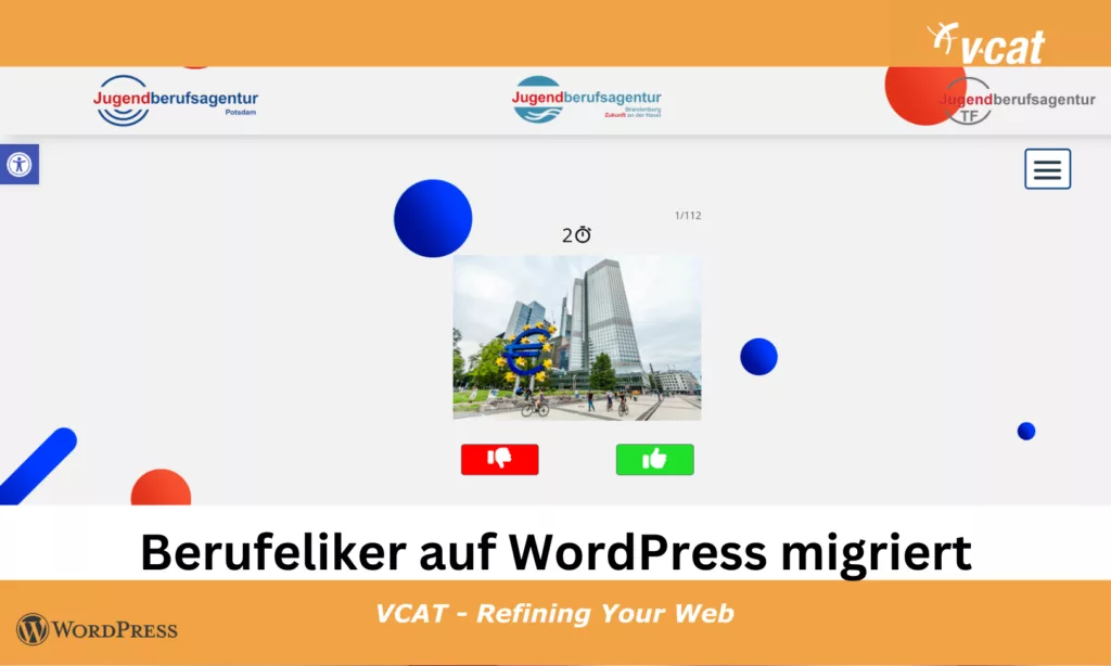 VCAT integriert Berufeliker in WordPress