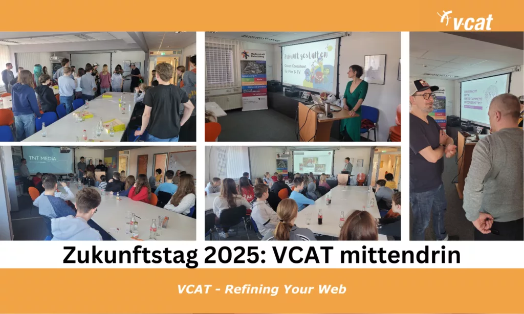 VCAT beim Zukunftstag 2025 in der Medienstadt Babelsberg