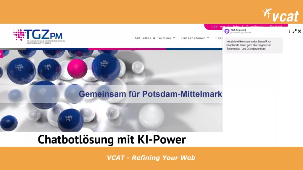 Chatbotlösung mit KI-Power