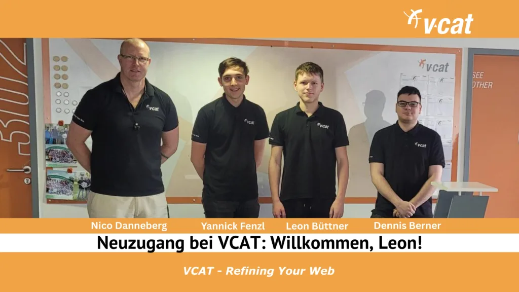 Neuzugang bei VCAT: Willkommen, Leon!