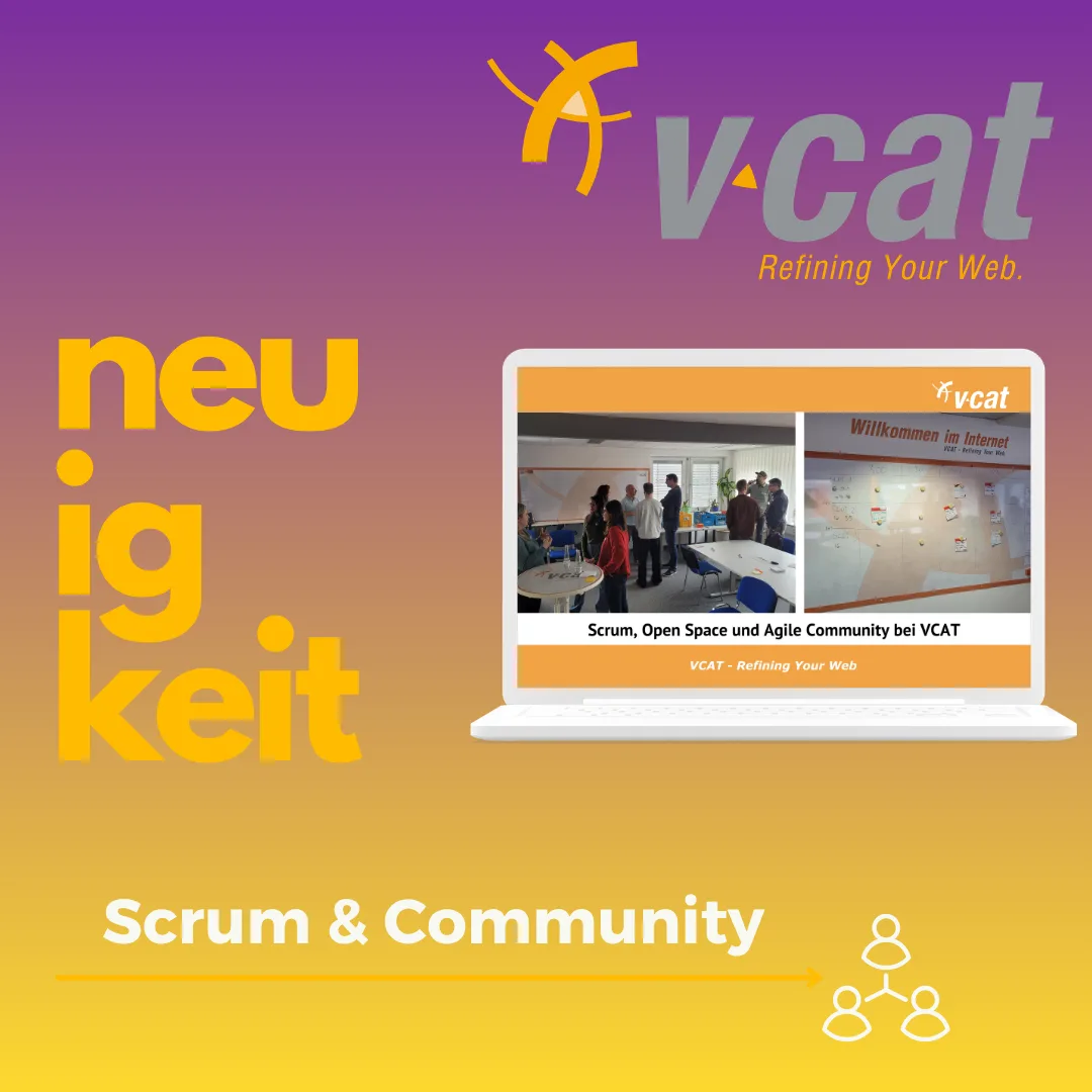 Beitragsbild: Scrum, Open Space und Agile Community bei VCAT Beitragsbild: Scrum, Open Space und Agile Community bei VCAT
