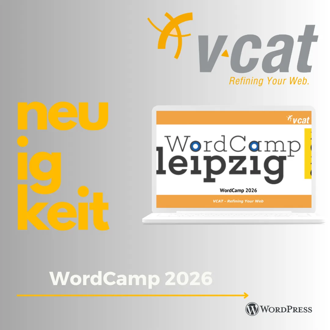 Beitragsbild: VCAT beim WordCamp Leipzig 2026 Beitragsbild: VCAT beim WordCamp Leipzig 2026